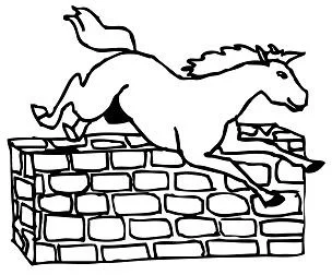 Horse Coloring Pages 127