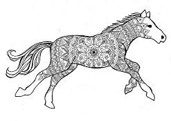 Desenhos de Horse Para Colorir 141