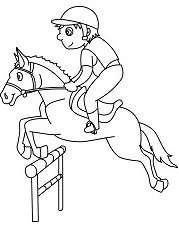 Horse Coloring Pages 148