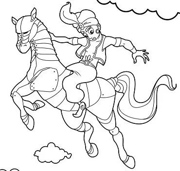 Caballos Para Colorear 164