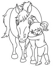 Horse Coloring Pages 59