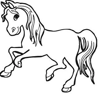 Horse Coloring Pages 65