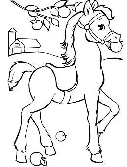 Desenhos de Horse Para Colorir 69