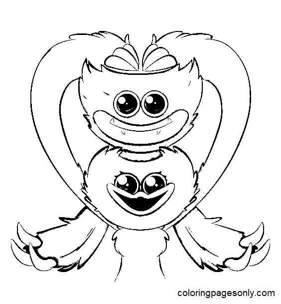 Huggy Wuggy Coloring Pages 51