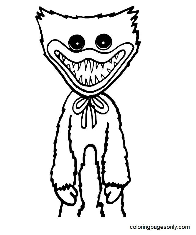 Huggy Wuggy Coloring Pages 61