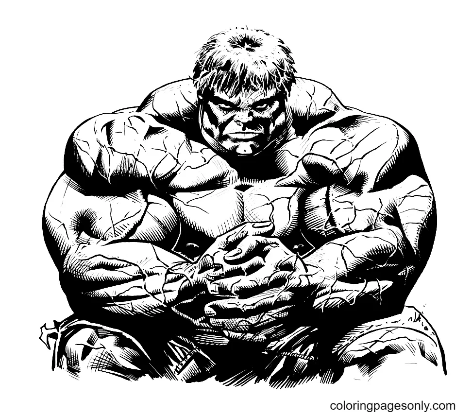 Hulk Para Colorear 53