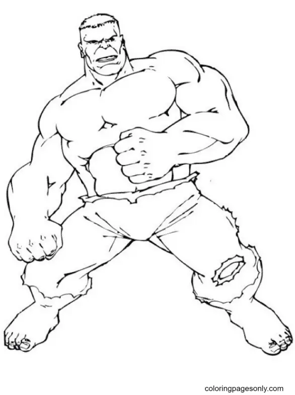 Hulk Para Colorear 55