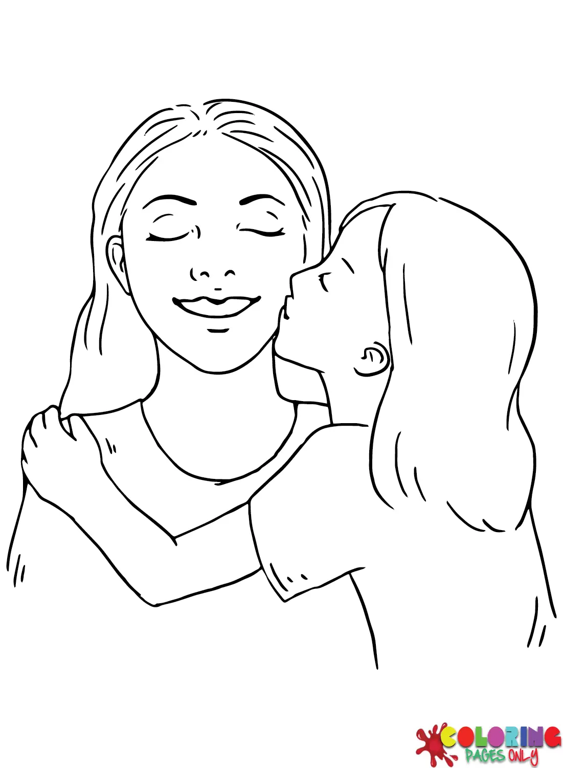 I Love Mom Coloring Pages 27