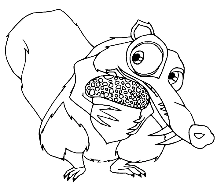 Ice Age Coloring Pages 51