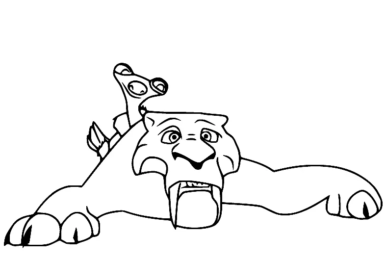 Ice Age Coloring Pages 59