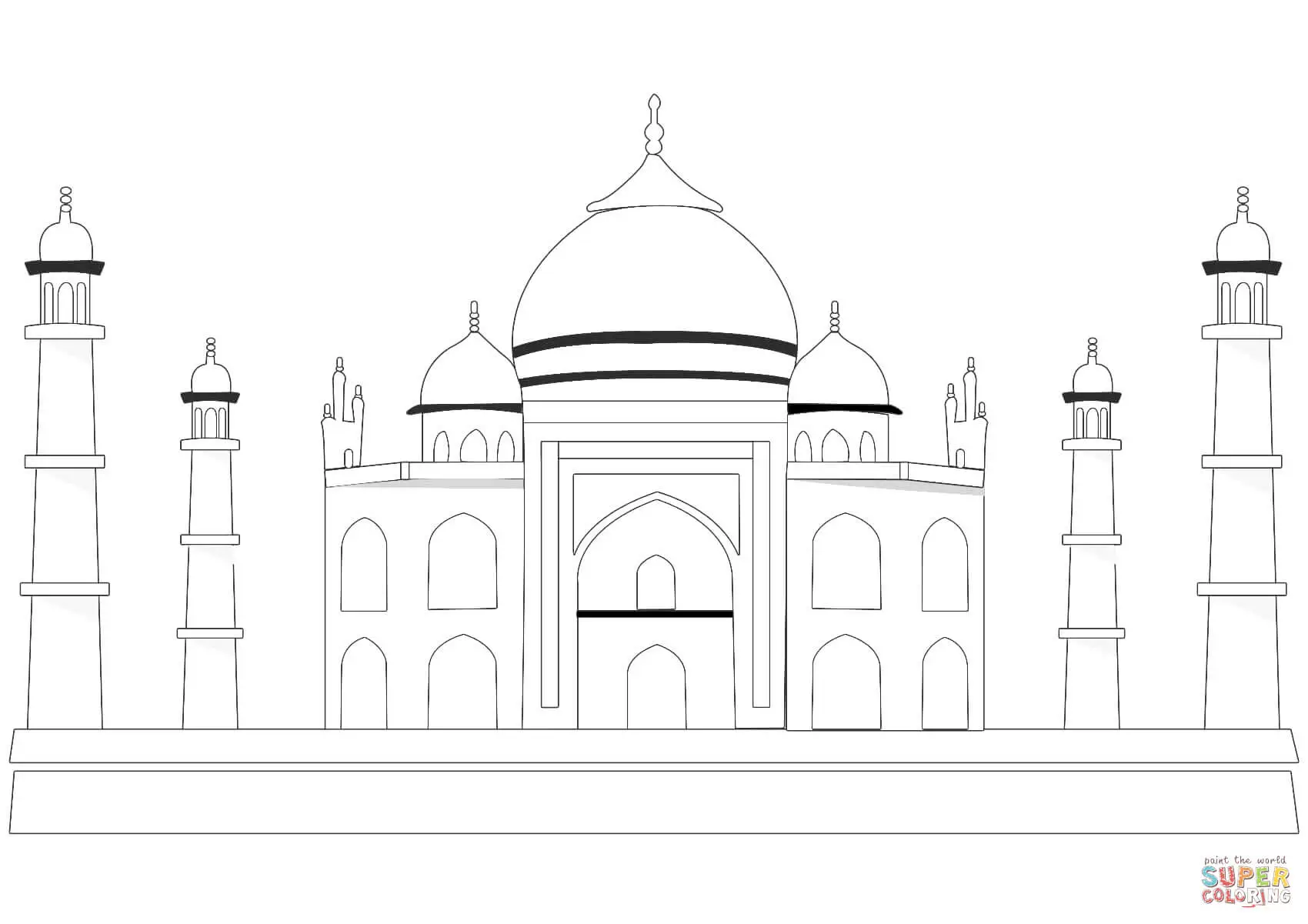 India coloring pages 55