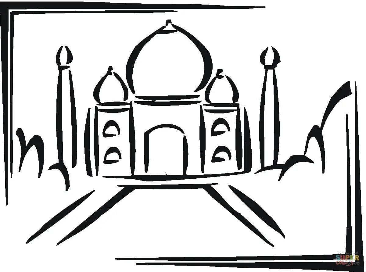 India coloring pages 59