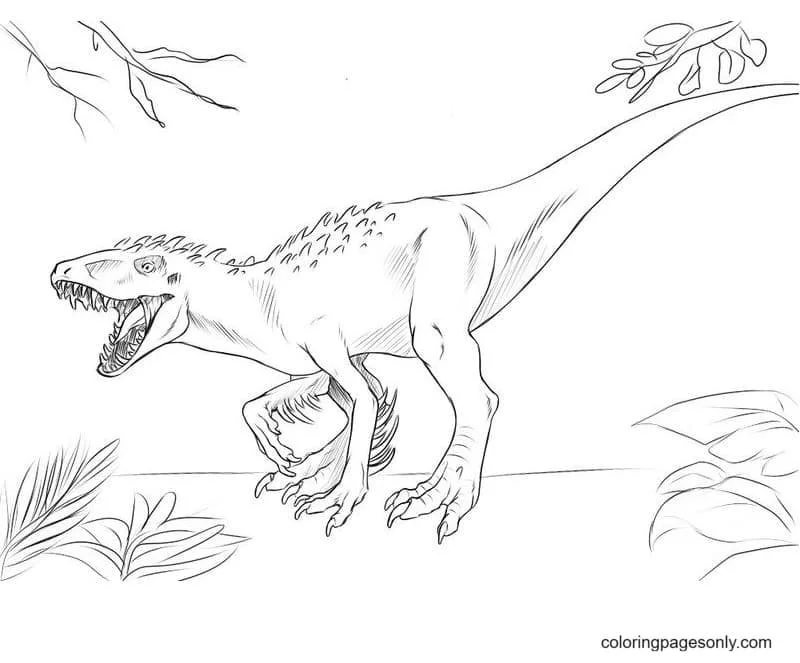 Desenhos de Indominus Para Colorir 18