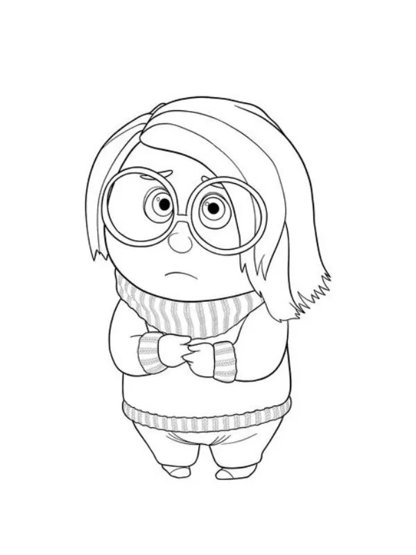 Inside Out 2 Para Colorir 39