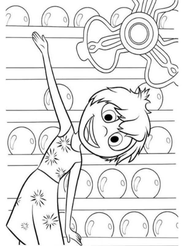 Inside Out 2 Para Colorir 47