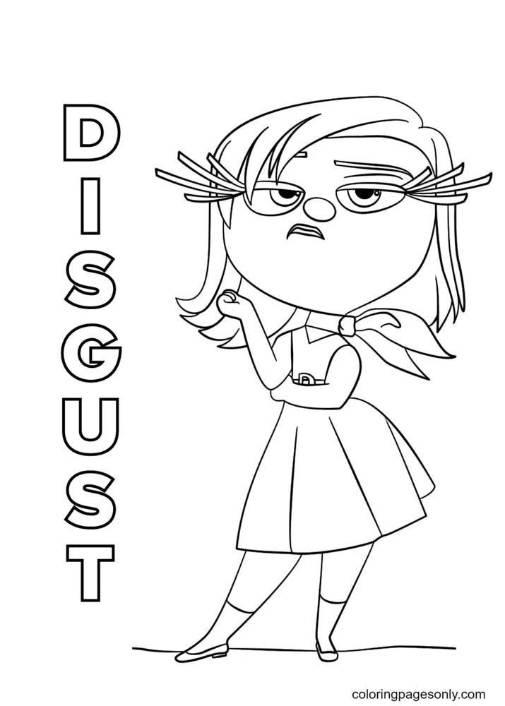 Inside Out Coloring Pages 27