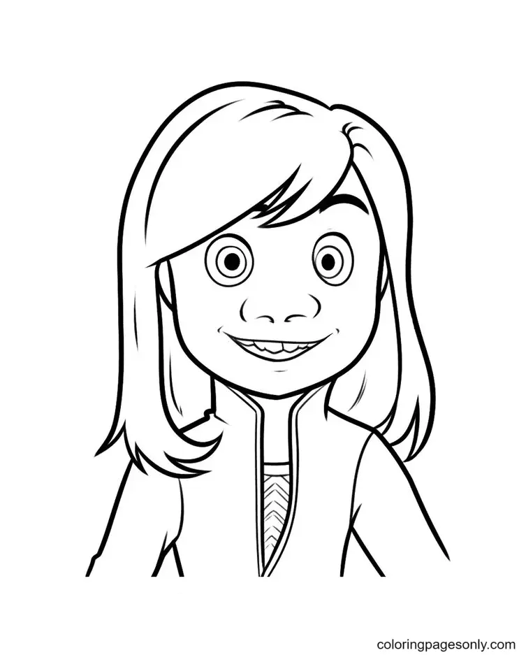 Inside Out Coloring Pages 37