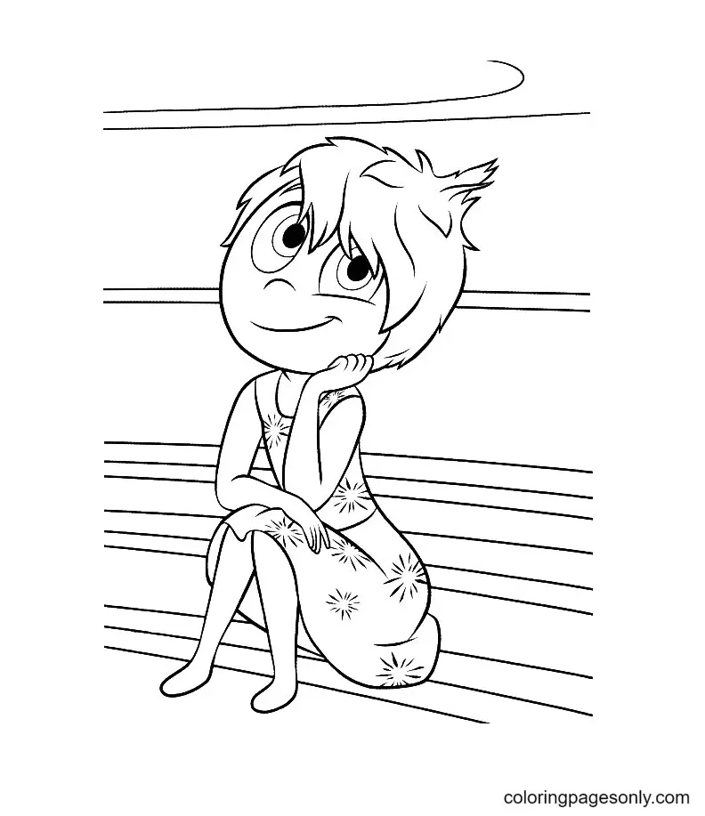 Inside Out Coloring Pages 38