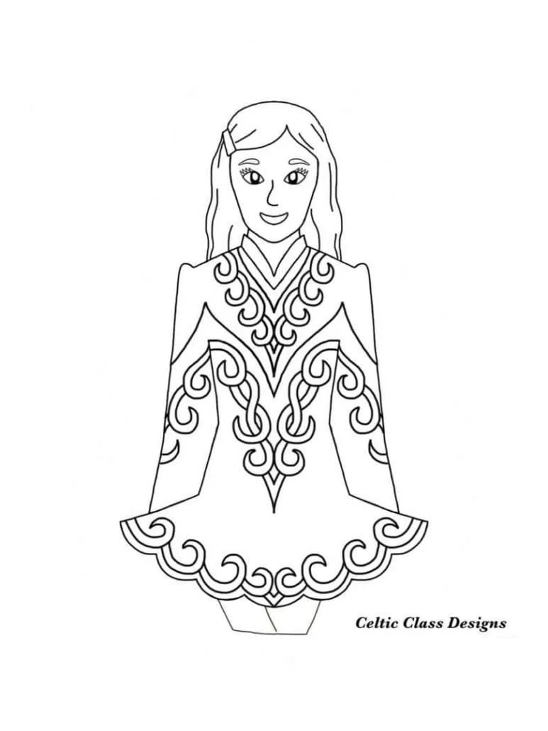 Ireland Coloring Pages 103