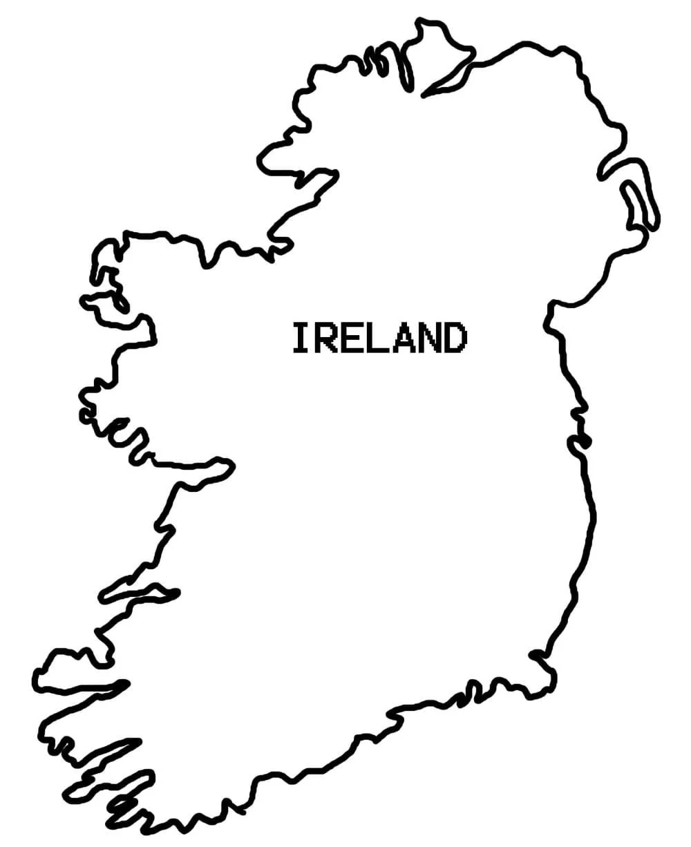 Ireland Coloring Pages 74