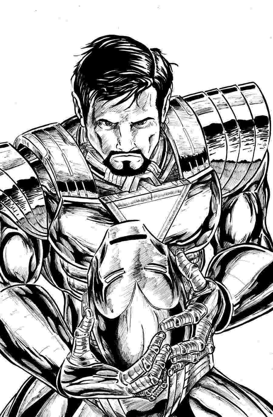 Desenhos de Iron Man Para Colorir 55