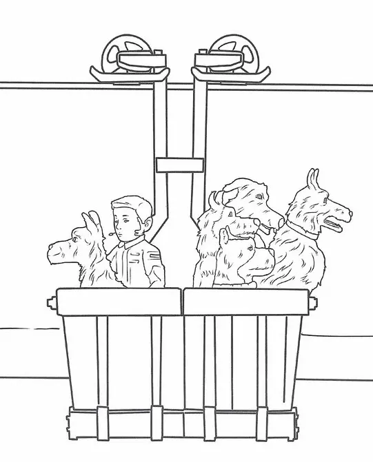 Isle of Dogs Coloring Pages