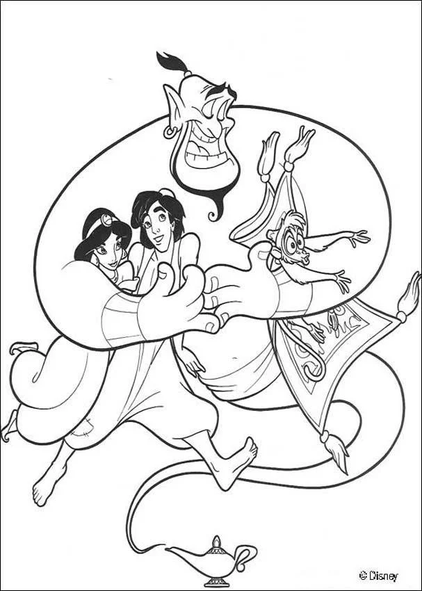 Jasmine Coloring Pages 27