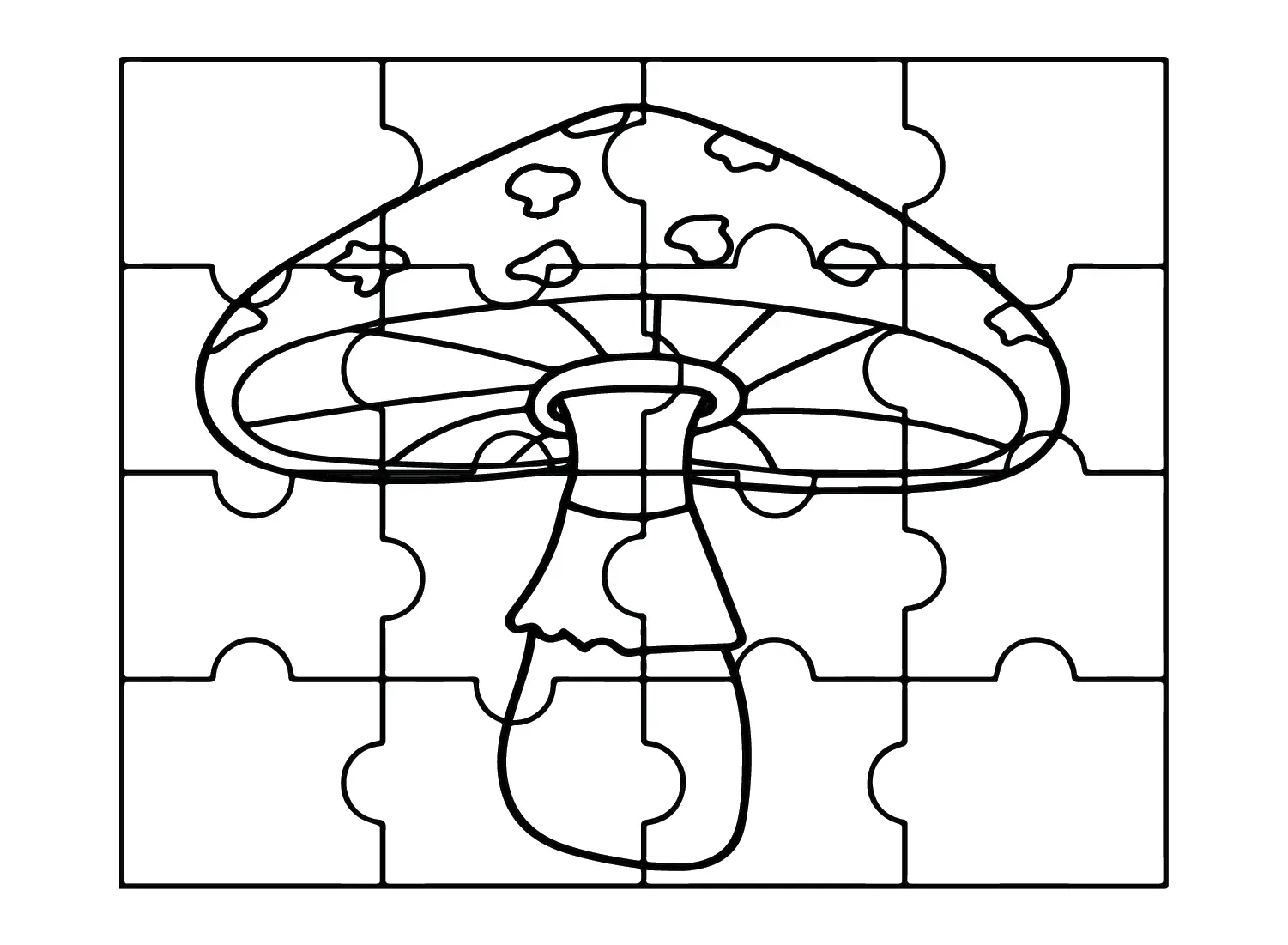 Jigsaw Puzzle Coloring Pages 10