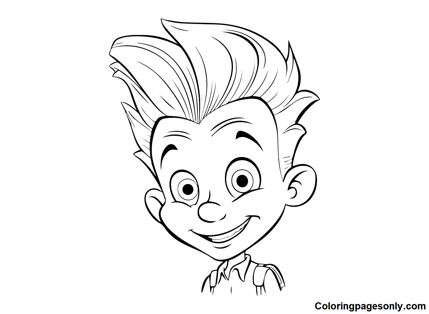 Jimmy Neutron Coloring Pages 18