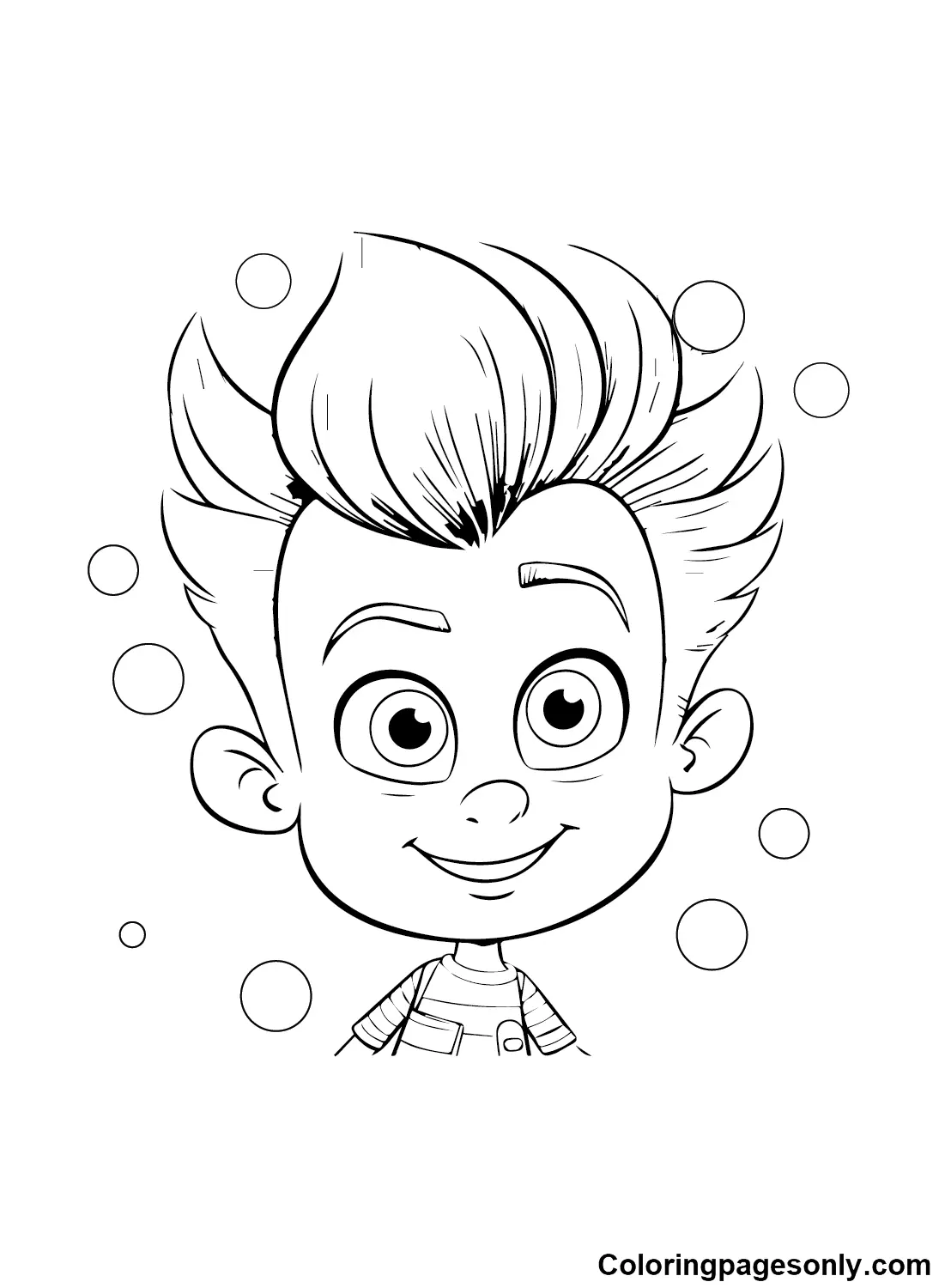 Jimmy Neutron Coloring Pages 6