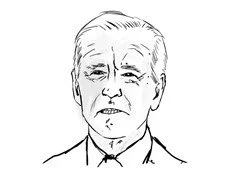 Joe Biden Coloring Pages 1