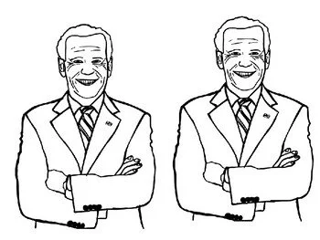 Joe Biden Coloring Pages 11