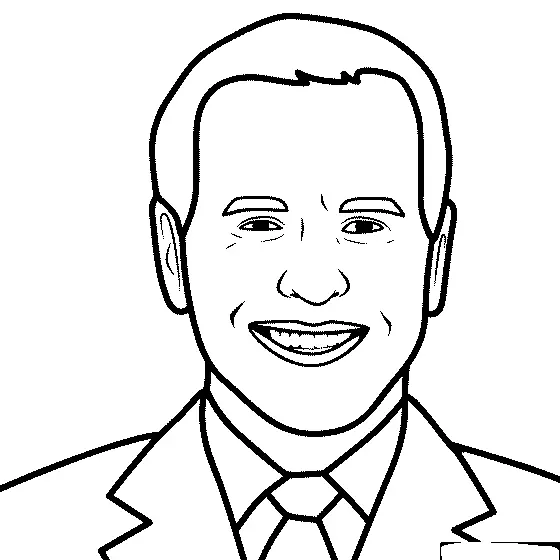 Joe Biden Coloring Pages 15