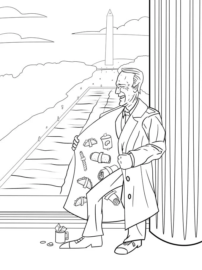 Joe Biden Coloring Pages 30