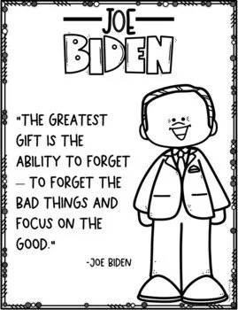 Joe Biden Coloring Pages 32