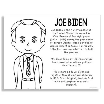 Joe Biden Coloring Pages 36