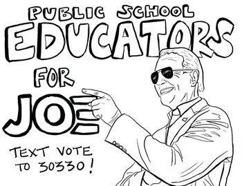 Joe Biden Coloring Pages 40