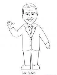 Joe Biden Coloring Pages 42