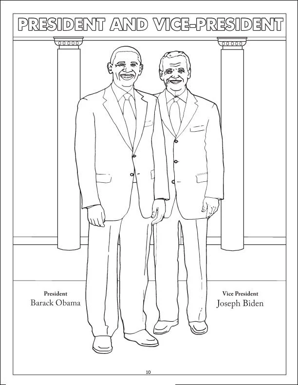 Desenhos de Joe Biden Para Colorir 49