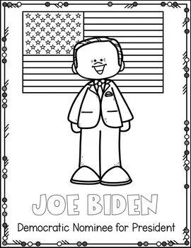 Joe Biden Coloring Pages 8