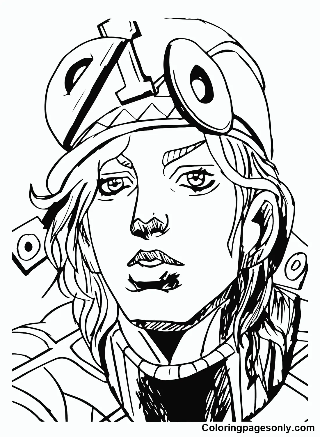 Desenhos de JoJo s Bizarre Adventure Para Colorir 62