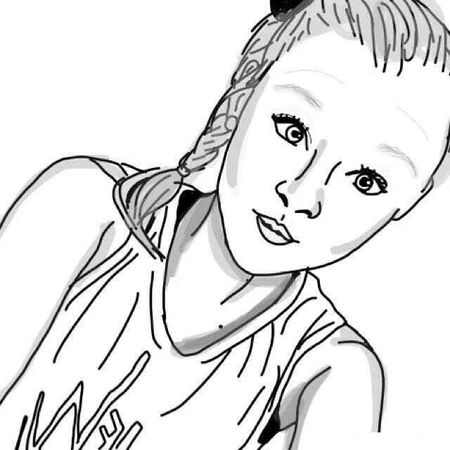 Jojo Siwa Coloring Pages 27