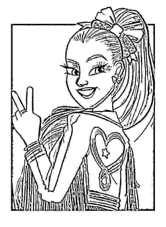 Jojo Siwa Coloring Pages 34