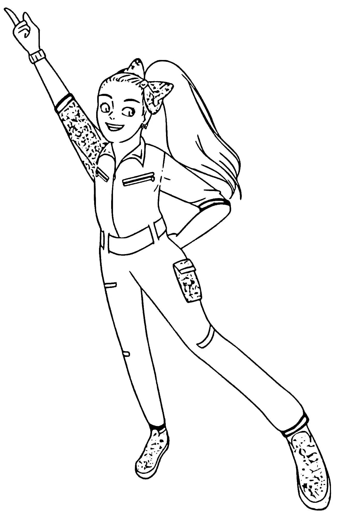 Jojo Siwa Coloring Pages 35