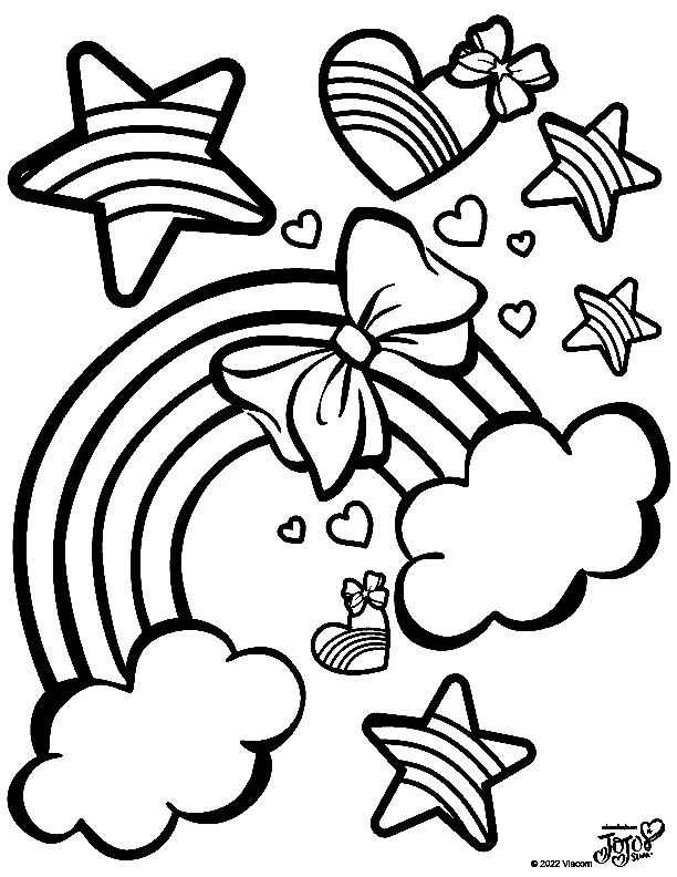 Jojo Siwa Coloring Pages 38