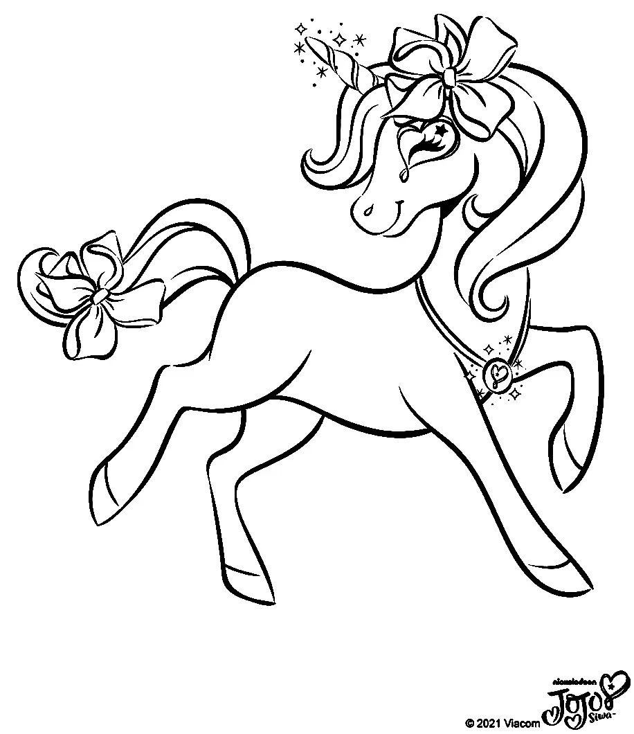 Jojo Siwa Coloring Pages 47