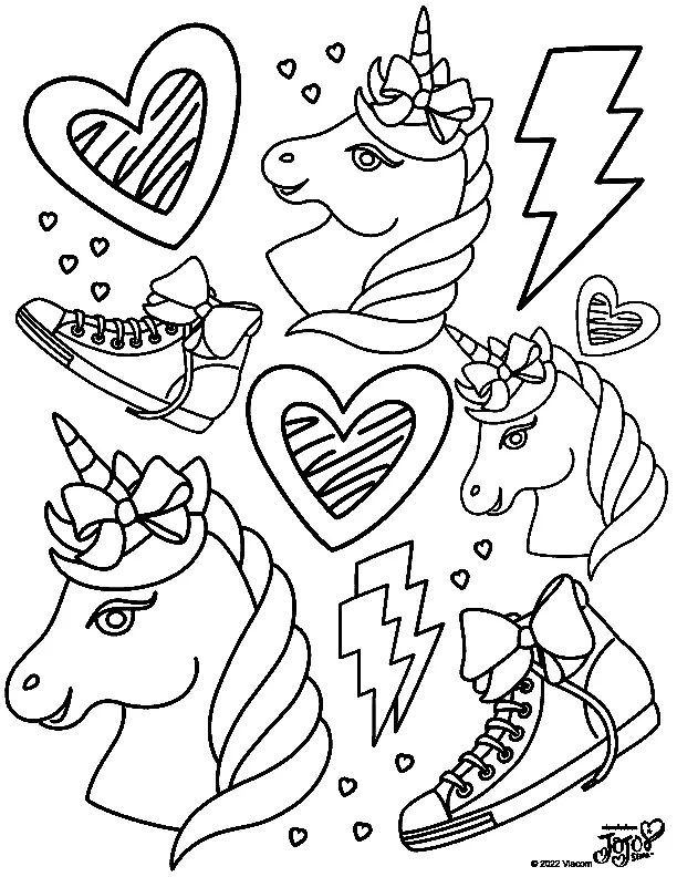 Desenhos de Jojo Siwa Para Colorir 52