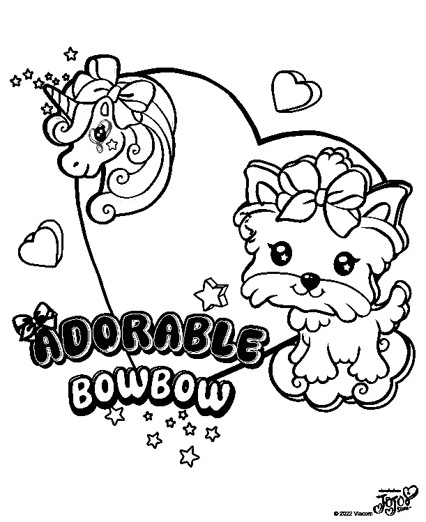 Desenhos de Jojo Siwa Para Colorir 58