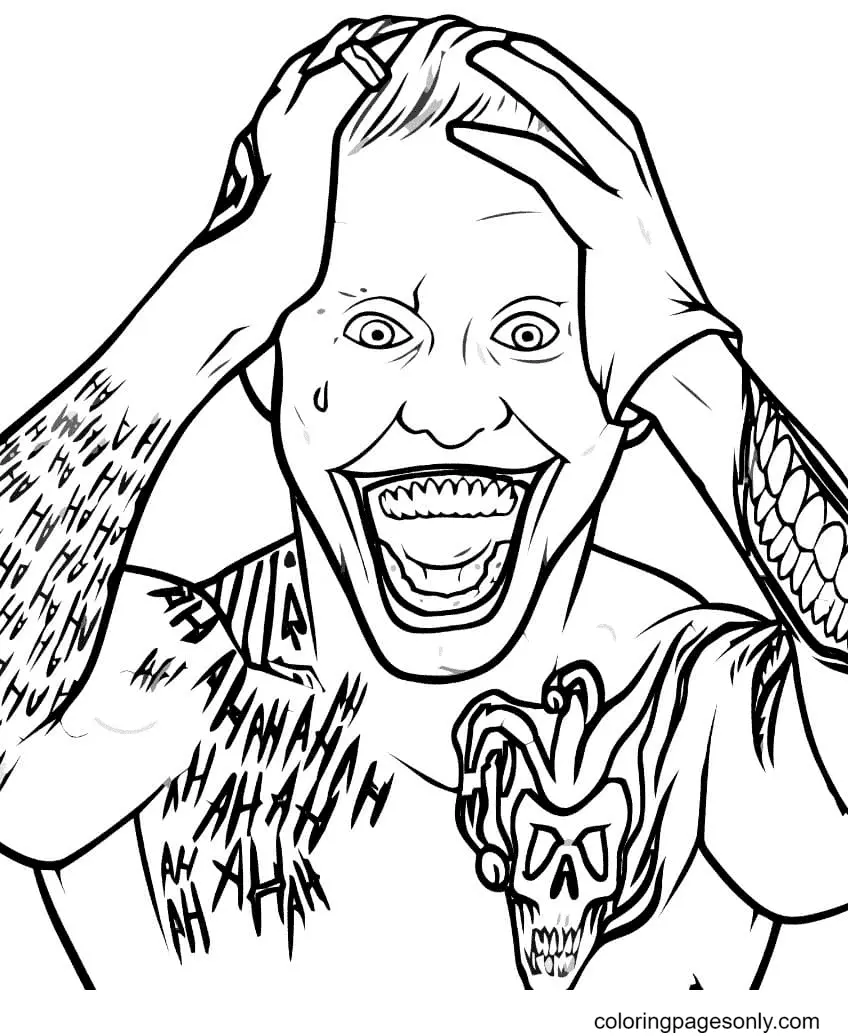 Joker Coloring Pages 13