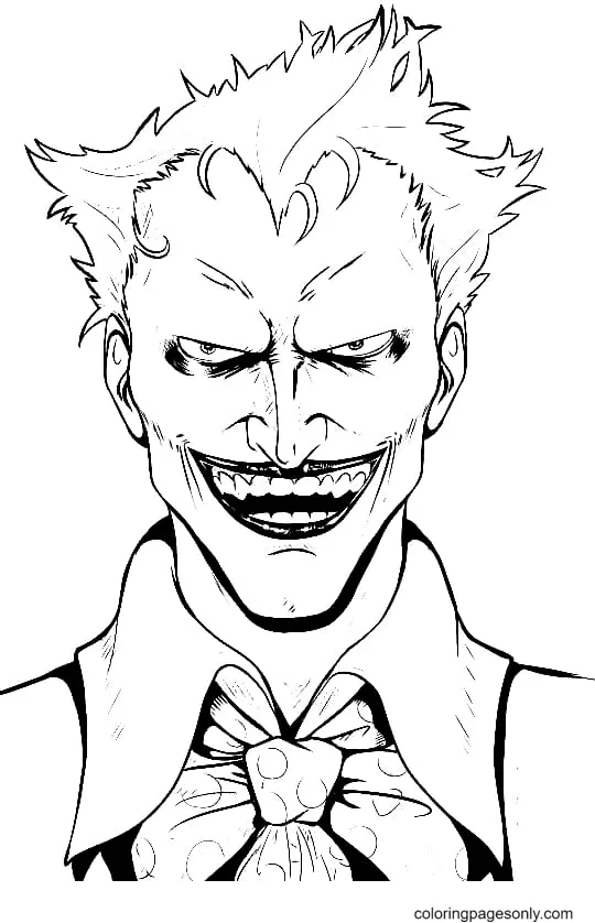 Joker Coloring Pages 31